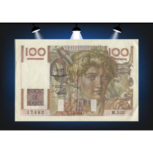 100 Francs JEUNE PAYSAN 1953 F.28.36