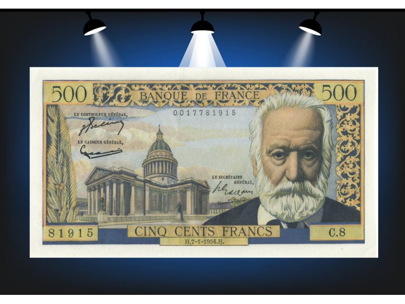 500 Francs VICTOR HUGO 1954 F.35.01