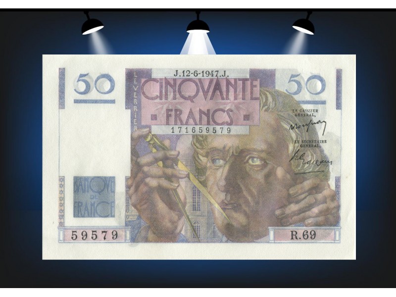 50 Francs LE VERRIER 1947 F.20.8