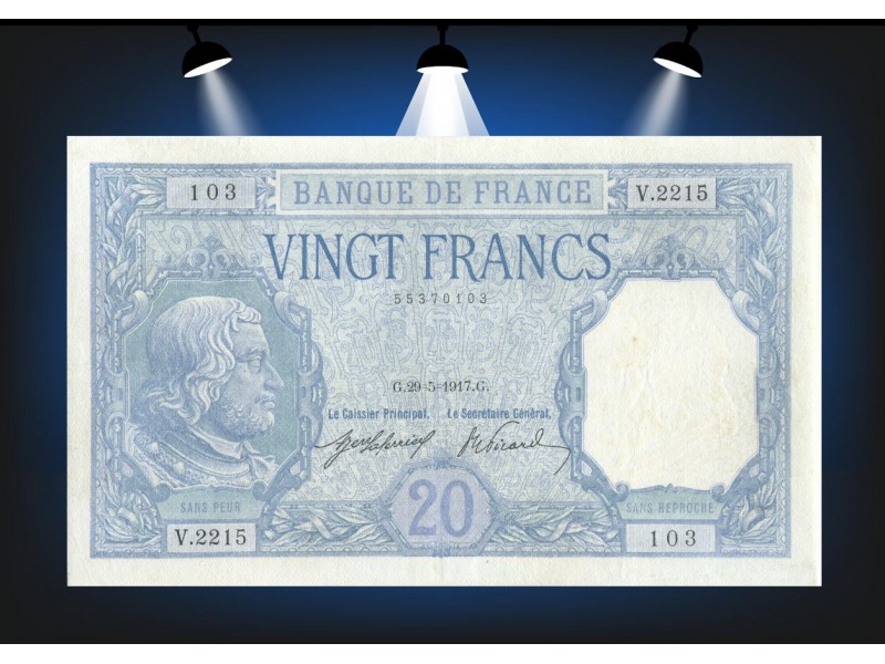 20 Francs BAYARD 1917 F.11.02