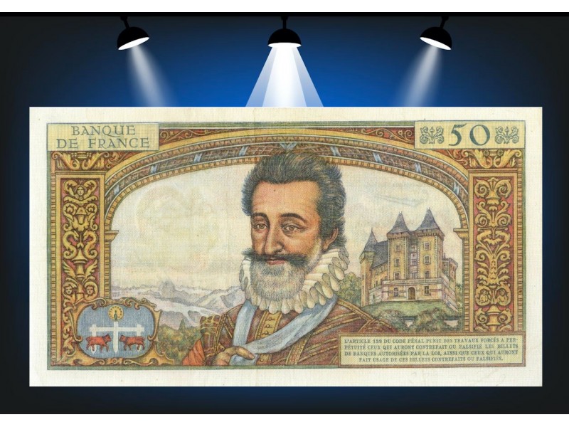 50 Nouveaux Francs HENRI IV 1959 F.58.02