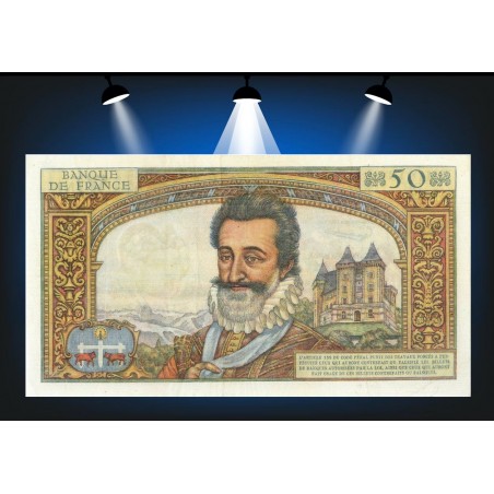 50 Nouveaux Francs HENRI IV 1959 F.58.02