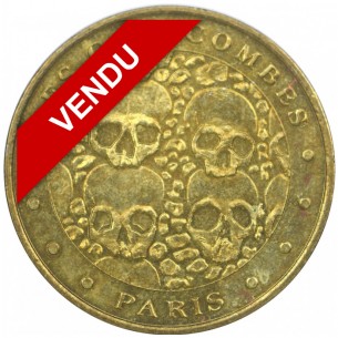 Jeton Touristique, LES CATACOMBES PARIS 1999