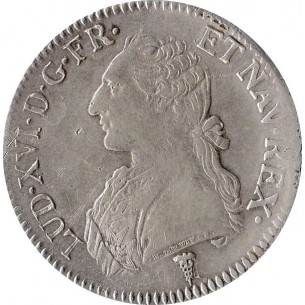 ÉCU LOUIS XVI 1779 Pau dit “aux branches d'olivier”