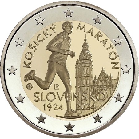 2 Euros SLOVAQUIE 2024  Marathon