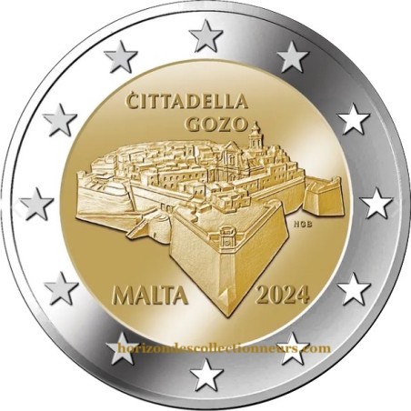 2 Euros MALTE 2024 « Citadelle Gozo »