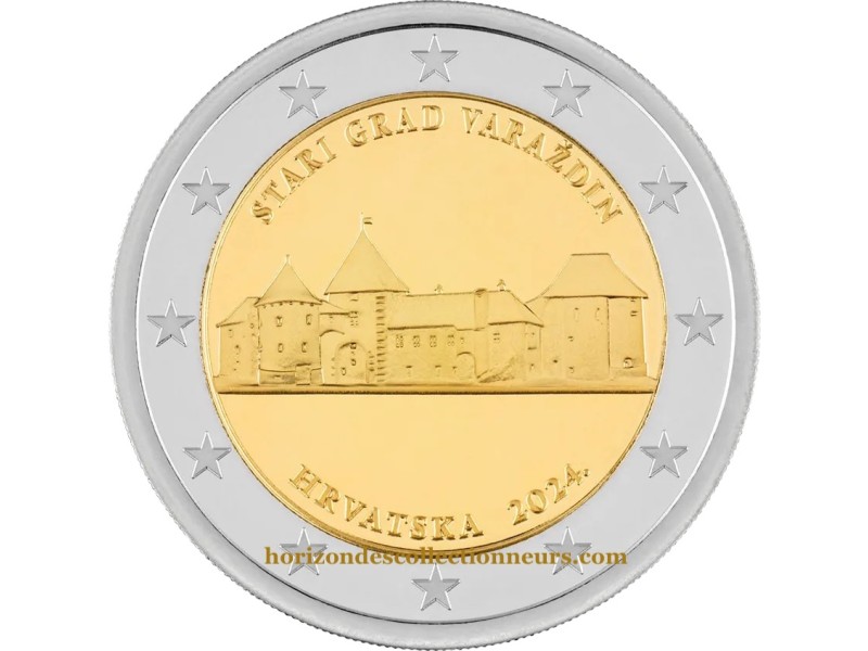 2 Euros CROATIE 2024 - Château de Varazdin-horizondescollectionneurs.com.jpeg