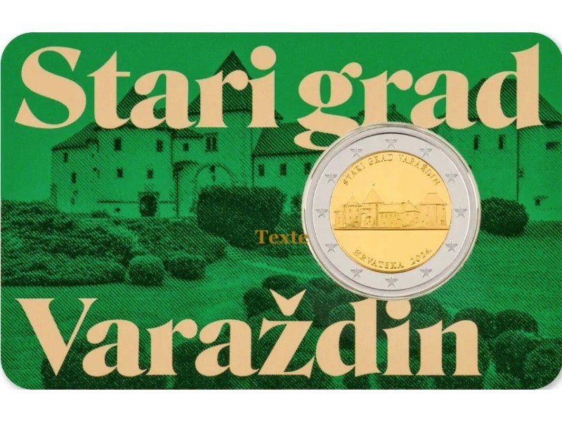 2 Euros CROATIE 2024 - Château de Varazdin