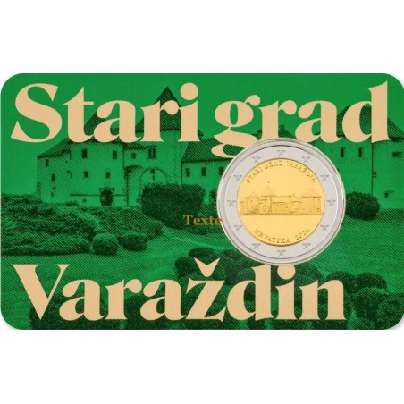 2 Euros CROATIE 2024 - Château de Varazdin