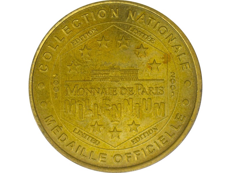 Jeton Touristique  NOTRE DAME DE PARIS 2000