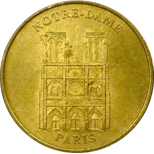 Jeton Touristique  NOTRE DAME DE PARIS 2000 2