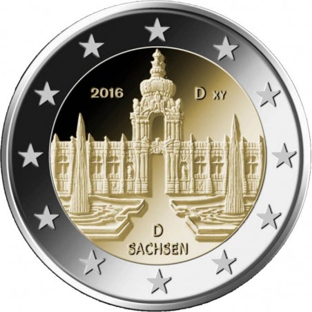 2 Euro commémorative allemagne 2016