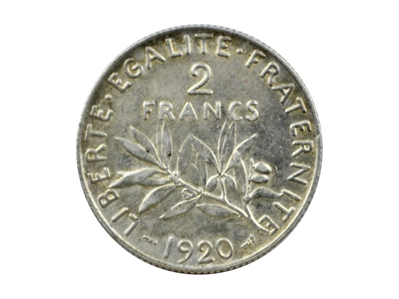 2 Francs Semeuse 1920