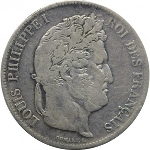 5 Francs LOUIS PHILLIPPE 1er 1837 Lille