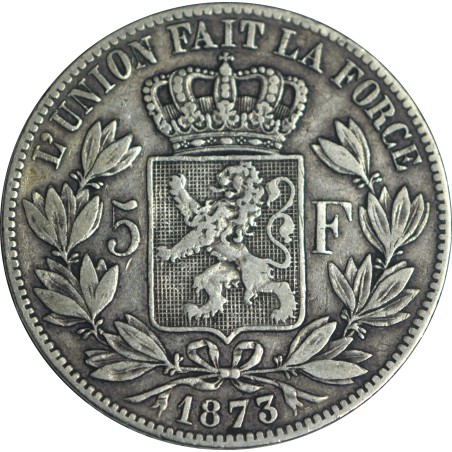 5 Francs LEOPOLD II 1873