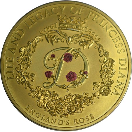 Médaille ROYAUME-UNI  Mission Work, Life and Legacy of Princess Diana