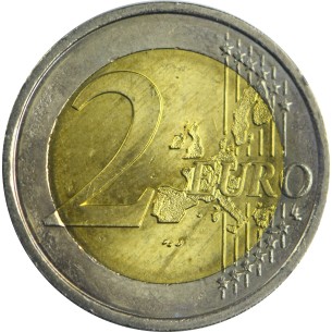 2 Euros MONACO 2002, Portrait Rainier 2