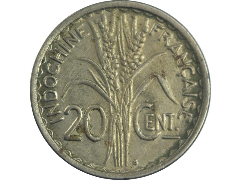 20 Centièmes INDOCHINE FRANÇAISE 1941