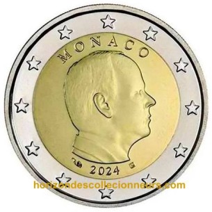 2 Euros MONACO 2024, Prince Albert