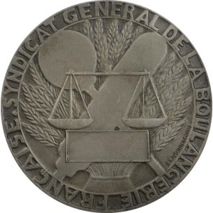 Médaille SYNDICAT GENERAL DE LA BOULANGERIE FRANÇAISE par... 2