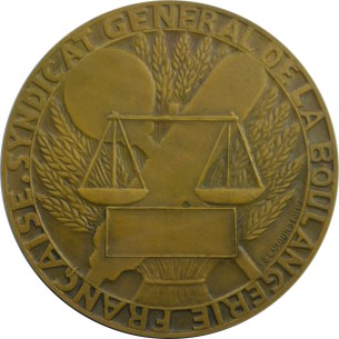 Médaille SYNDICAT GENERAL DE LA BOULANGERIE FRANÇAISE par... 2