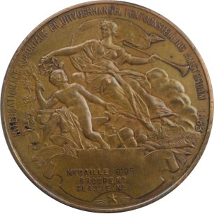 MÉDAILLE Exposition Internationale du Commerce Colonial... 2