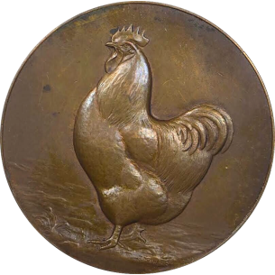 MÉDAILLE ORPINGTON Club Français par P. MALHER