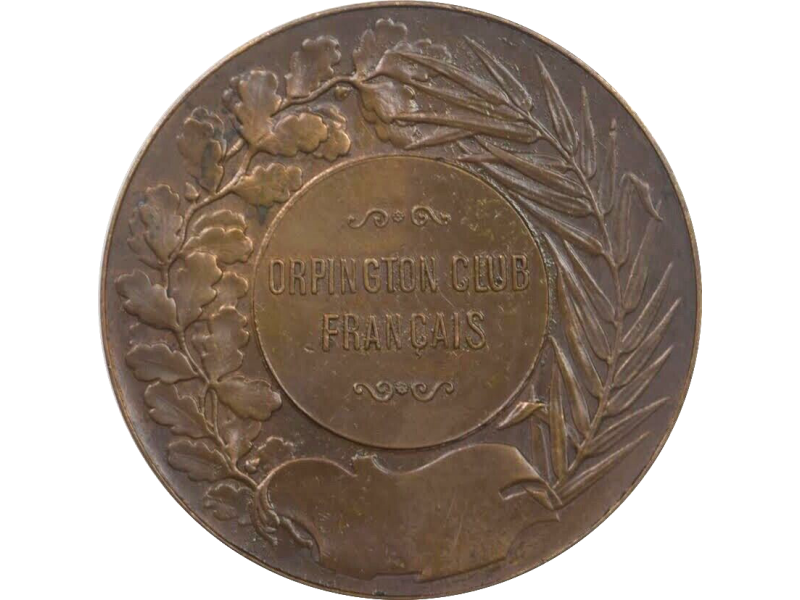 MÉDAILLE ORPINGTON Club Français par P. MALHER