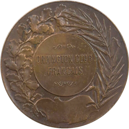 MÉDAILLE ORPINGTON Club Français par P. MALHER