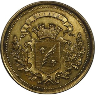 MÉDAILLE Societé d'Agriculture et Horticulture de CANNES...