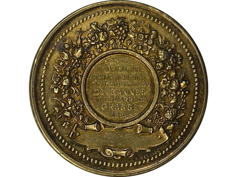 MÉDAILLE Societé d'Agriculture et Horticulture...