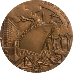 MÉDAILLE ORPINGTON Club Français par P. MALHER