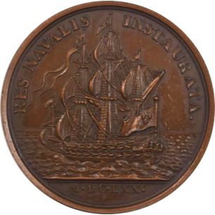 Médaille du Capitaine JEAN DOLO Rouen par H.Dubois