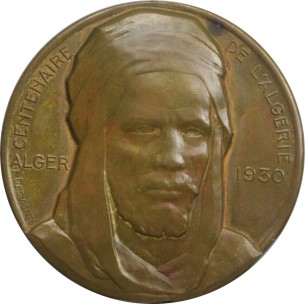 Médaille ALGÉRIE CENTENAIRE DE L'ALGÉRIE 1930, Congrès de... 2