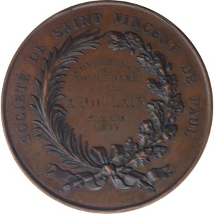 Médaille SAINT VINCENT de Paul 1885 2
