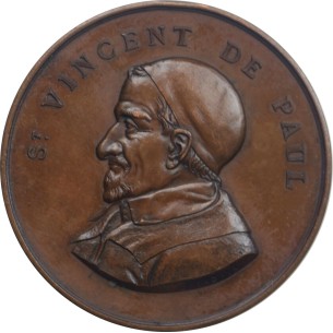 Médaille SAINT VINCENT de Paul 1885
