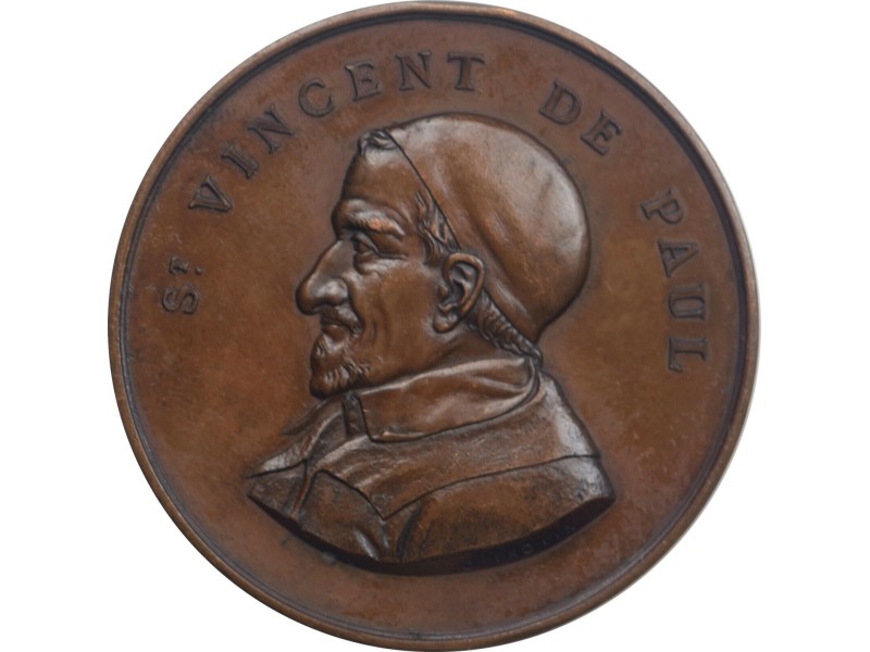 Médaille SAINT VINCENT de Paul 1885