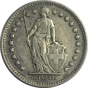 1 Franc SUISSE 1936 2