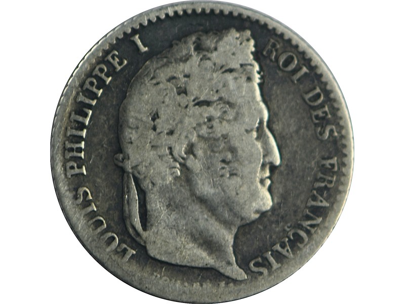 1/4 Franc LOUIS-PHILIPPE 1831 M (TOULOUSE)