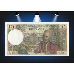 10 Francs VOLTAIRE 1971 F.62.50 - Alphabet E.683/41227