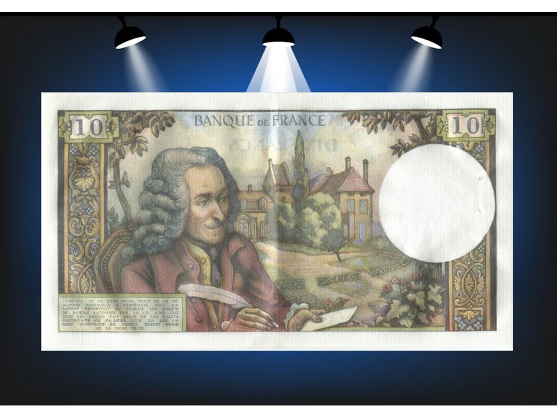 10 Francs Voltaire 1968 F.62.31  Alphabet...