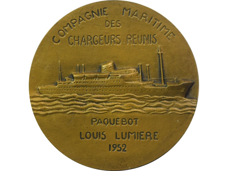 Médaille LOUIS LUMIÈRE Paquebot de la compagnie...