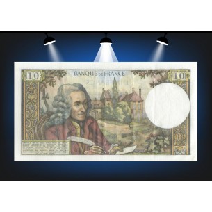 10 Francs Voltaire 1973 F.62.63 Alphabet Q.897/11892 2