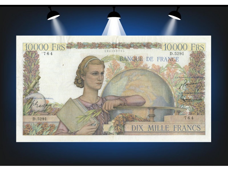 10000 Francs GÉNIE FRANÇAIS 1953 F.50.67