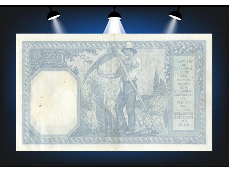 20 Francs BAYARD 1916 F.11.01- Alphabet E.1123/738