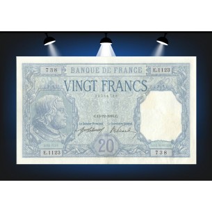 20 Francs BAYARD 1916 F.11.01- Alphabet E.1123/738