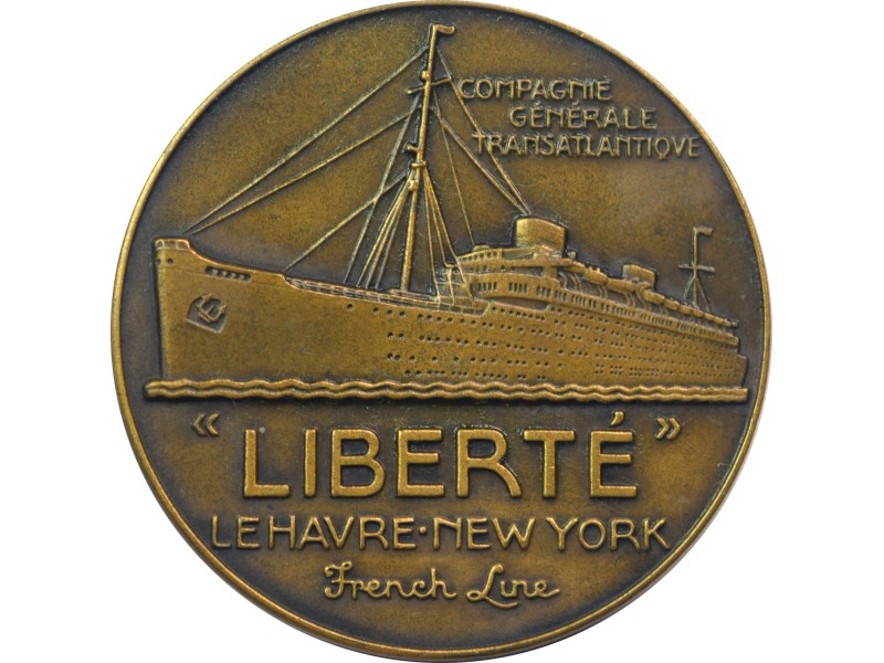 Médaille Compagnie Générale Transatlantique"...