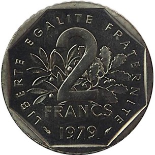 2 Francs SEMEUSE 1979