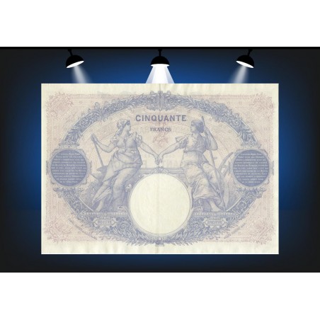 50 Francs BLEU & ROSE 1927 F.14.40- Alphabet P.12658