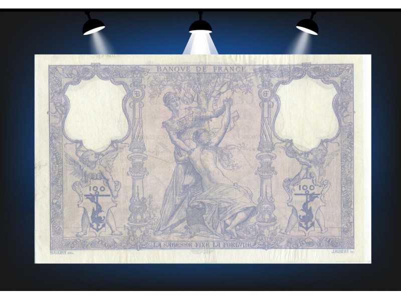 100 Francs BLEU & ROSE 1901 F.21.15